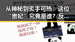 从神秘到炙手可热:这位“贵妃”究竟是谁?反差中的崛起之路🔥