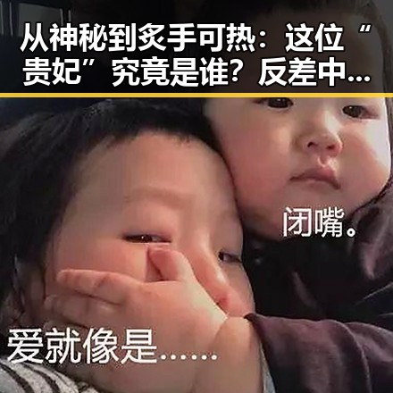 从神秘到炙手可热:这位“贵妃”究竟是谁?反差中的崛起之路🔥